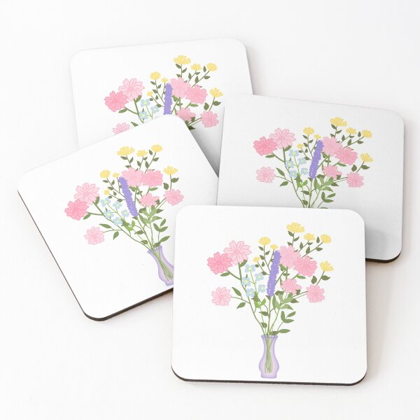 Item preview, Vase of Wildflowers designed and sold by Emma Berge.