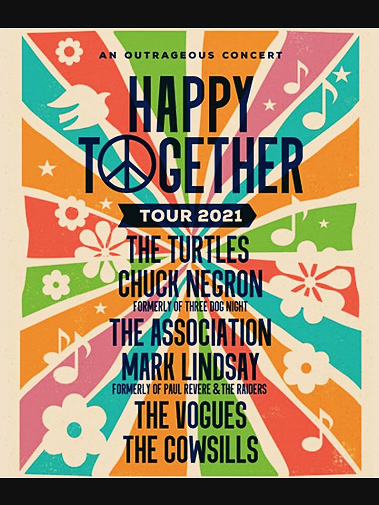 "The Happy Together Tour 2021" Tshirt for Sale by margaret742