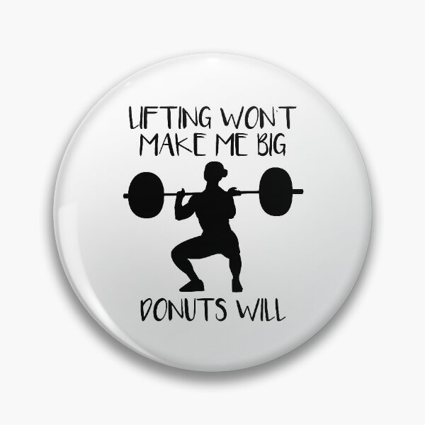 Artikelvorschau, Lifting and Donuts - Weightlifting Girls entworfen und verkauft von HalpinDesign.