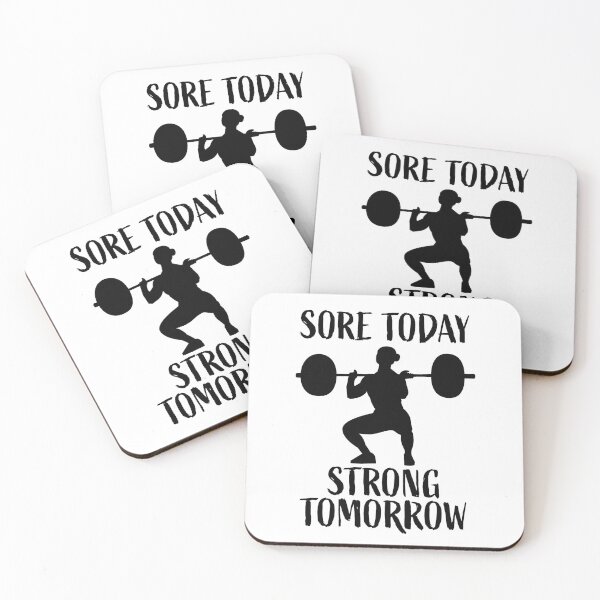 Artikelvorschau, Sore Today Strong Tomorrow - Weightlifting Girls entworfen und verkauft von HalpinDesign.