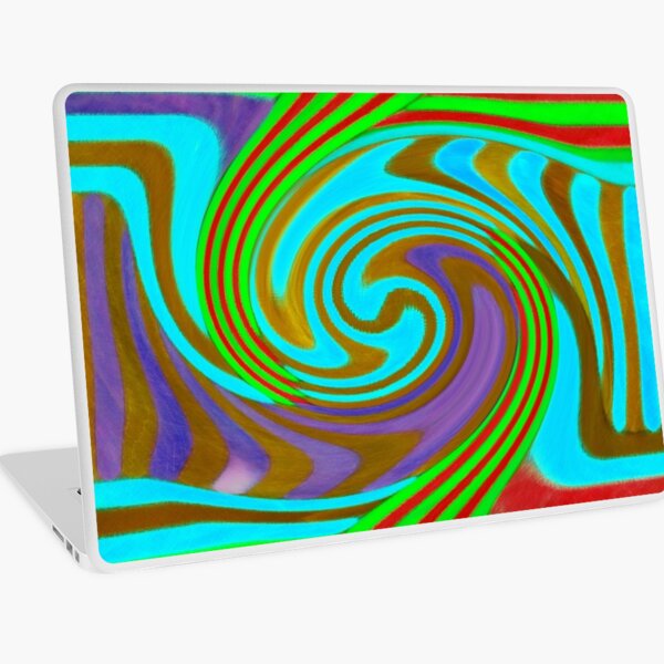 Psychedelic Swirl Laptop Skin