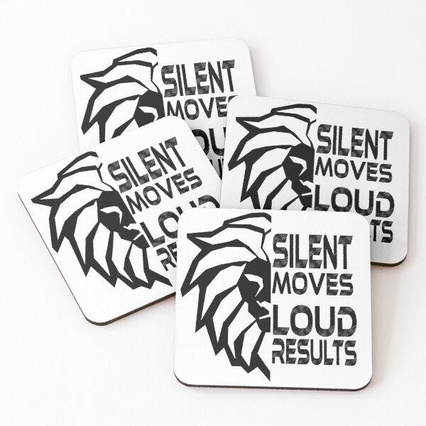 Item preview, Silent Moves Loud Results designed and sold by UrahGo.