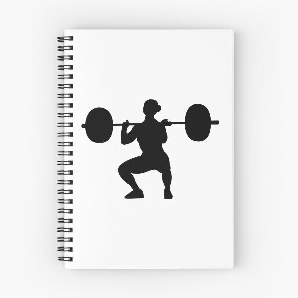 Item preview, Power Clean Silhouette - Weightlifting Girls designed and sold by HalpinDesign.