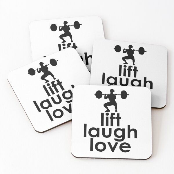 Item preview, Lift Laugh Love - Weightlifting Girls designed and sold by HalpinDesign.