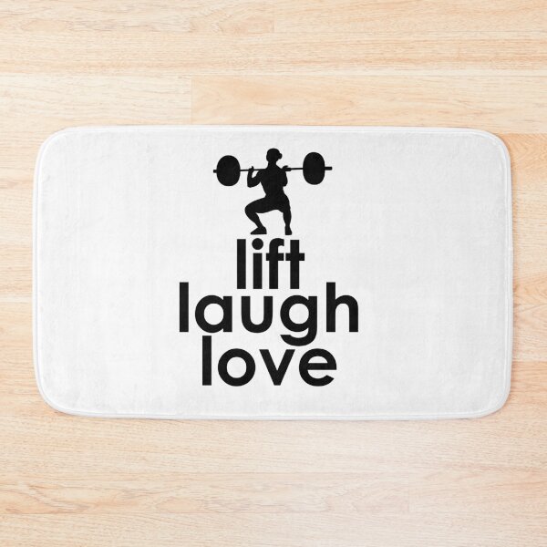 Item preview, Lift Laugh Love - Weightlifting Girls designed and sold by HalpinDesign.