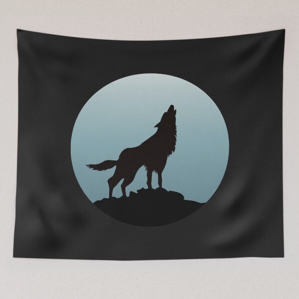 Item preview, Howling wolf designed and sold by Pasan-hpmm.