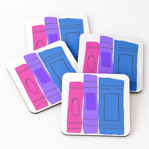 Item preview, Bisexual Pride Books designed and sold by YANovelDesigns.