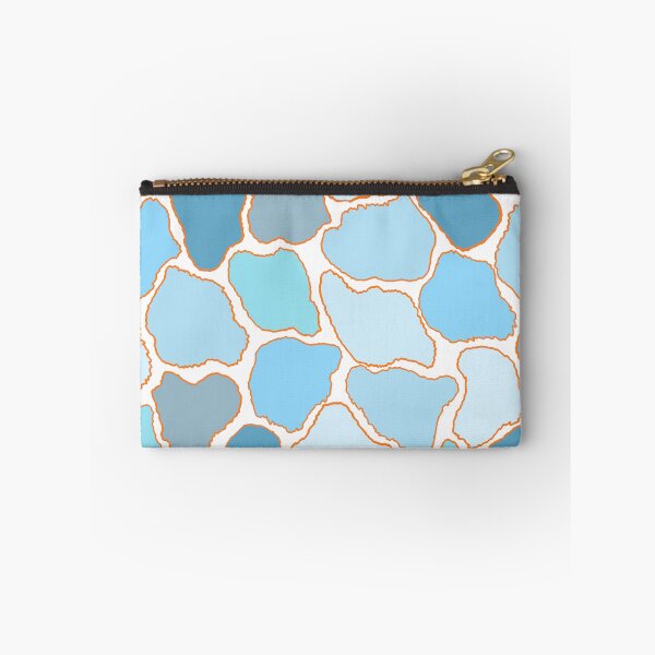 Item preview, DIGITAL TRENDS PASTEL BLUES giraffe print designed and sold by THE AMERICAN TEEVANGELIST.