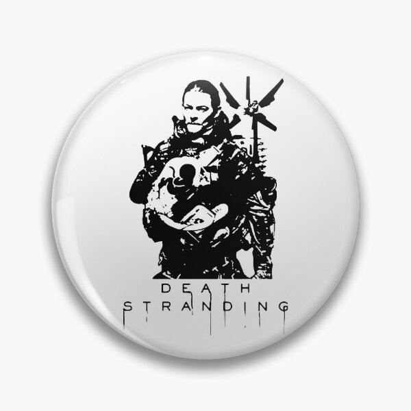 Item preview, black handsome death art stranding game for fans designed and sold by Fucboyday.