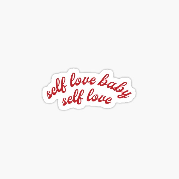 Item preview, Self Love Baby Confidence Sticker designed and sold by Alyssa Mio.