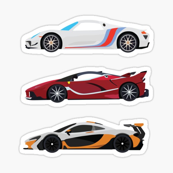 La Ferrari Stickers for Sale