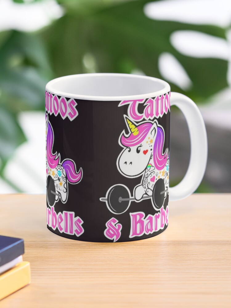 Unicorn Fitness Mug Gym Coffee Mug Funny Fitness Coffee 