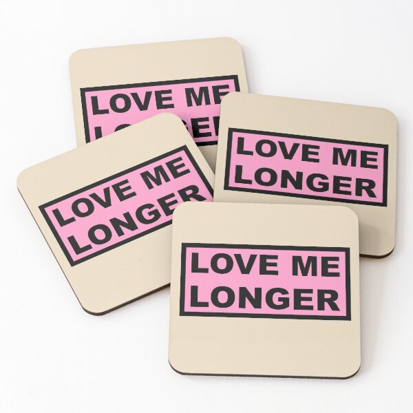 Item preview, Love Me Longer (Pink And Black) designed and sold by Graograman.