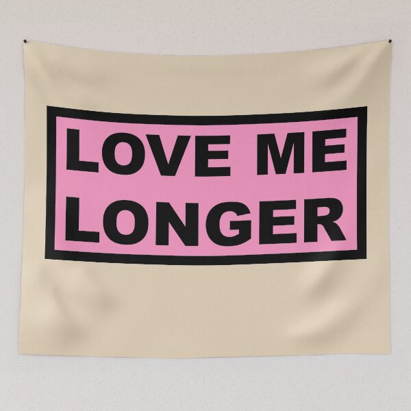 Aperçu de l'œuvre Love Me Longer (Pink And Black) créée et vendue par Graograman.