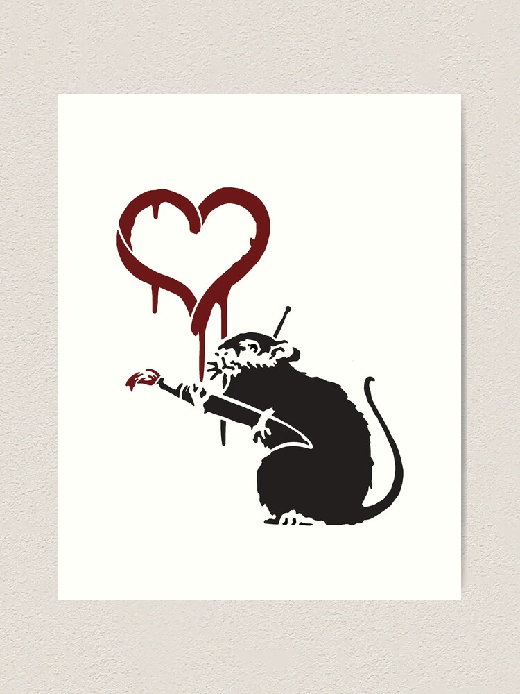 絵画 Love rat BANKSY | LOVE RAT | Banksy | Online | 2020 | Sotheby's