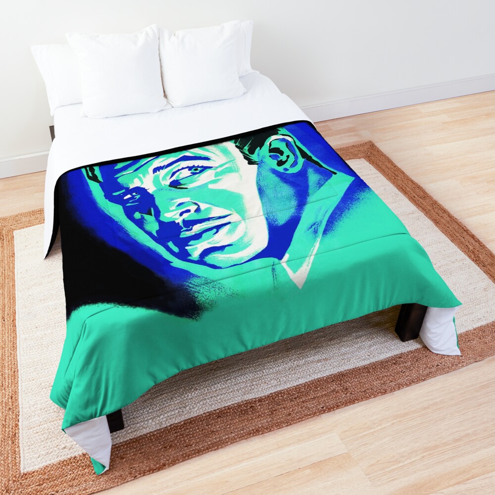 Vincent Price (Blue) Comforter