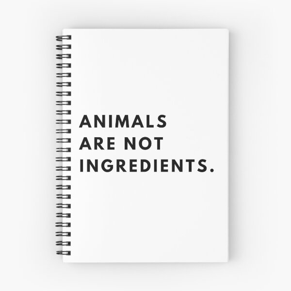 Item preview, Animals are not ingredients. designed and sold by vegangabriel.