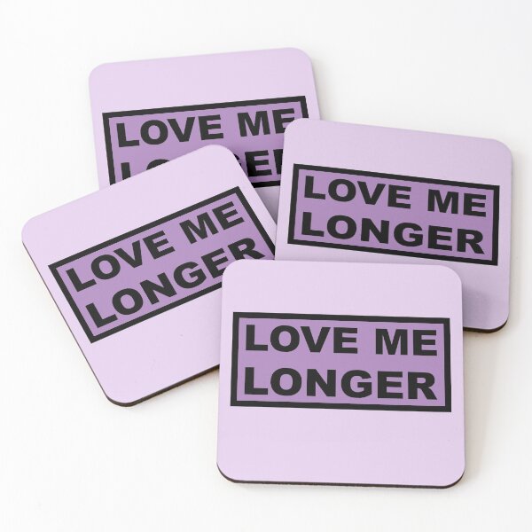 Item preview, Love Me Longer (Purple And Black) designed and sold by Graograman.
