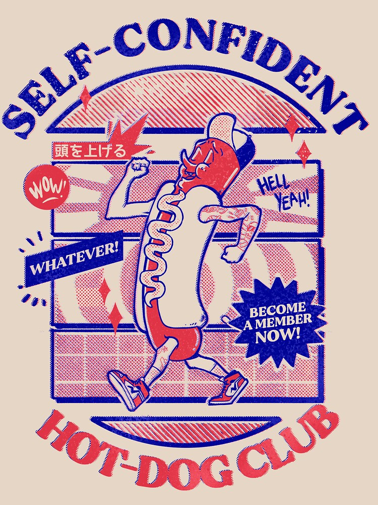 Self-Confident Hot-Dog Club by massai