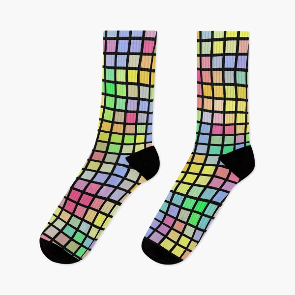 Item preview, Rainbow Gridworks designed and sold by NerdGrrl.