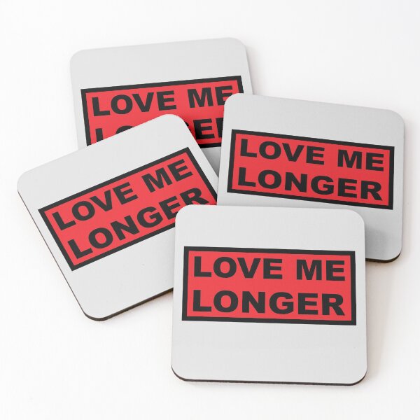 Item preview, Love Me Longer (Red And Black) designed and sold by Graograman.