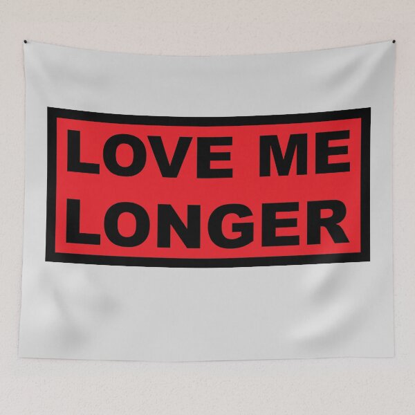 Aperçu de l'œuvre Love Me Longer (Red And Black) créée et vendue par Graograman.
