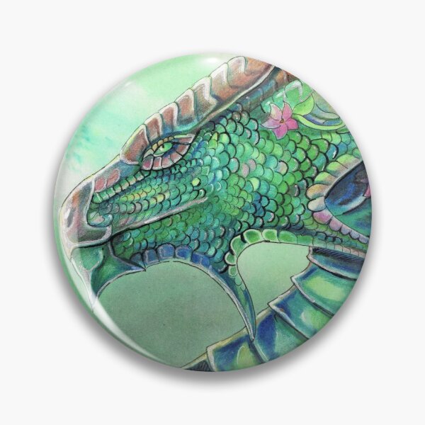 Artikelvorschau, Smaragd Frühlingsdrache entworfen und verkauft von Dawn Paws.