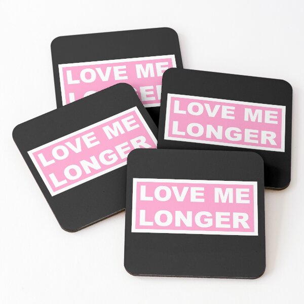 Item preview, Love Me Longer (Pink And White) designed and sold by Graograman.