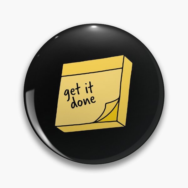 Item preview, Get it Done Sticky Note designed and sold by murialbezanson.