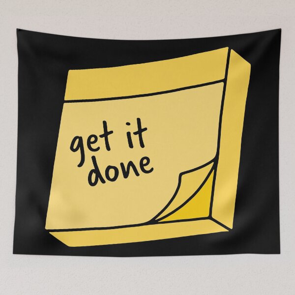 Item preview, Get it Done Sticky Note designed and sold by murialbezanson.
