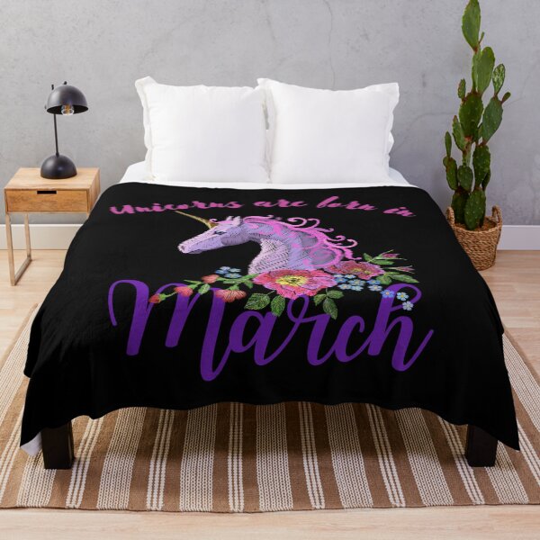 Item preview, Unicorns are born in March designed and sold by springbloomb.