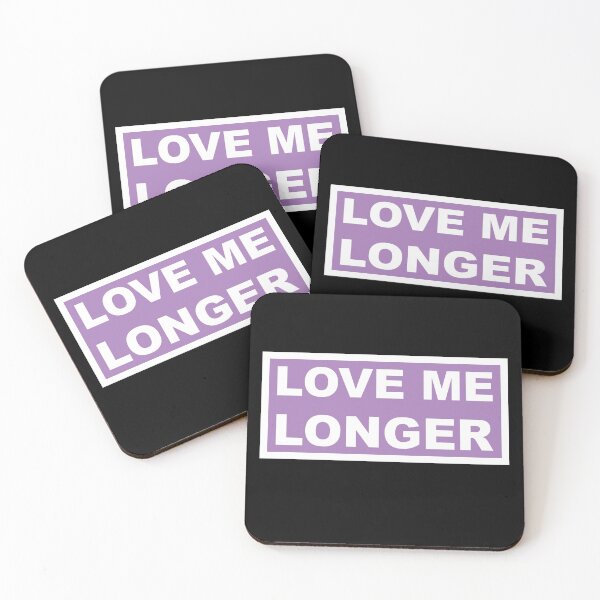 Item preview, Love Me Longer (Purple And White) designed and sold by Graograman.
