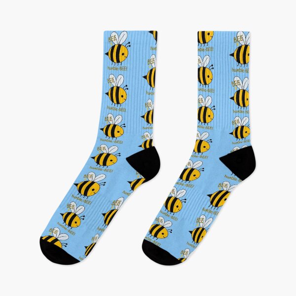 Item preview, BEE a Humble-BEE! (On Blue) designed and sold by PawsitiveMum.