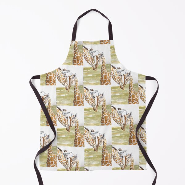 Item preview, Giraffe Mom and Baby in the veld designed and sold by Carol Lee Beckx.