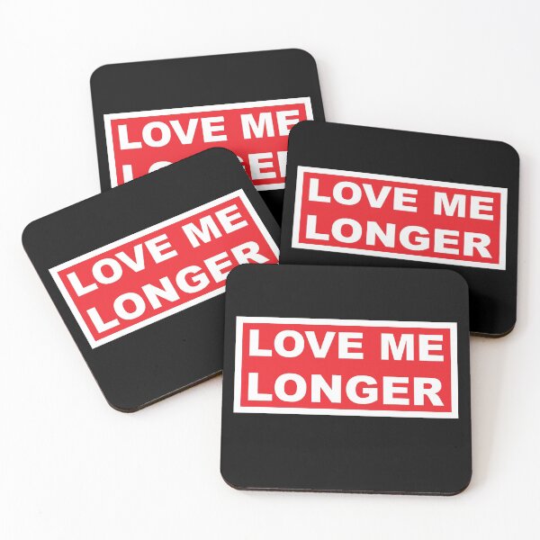 Item preview, Love Me Longer (Red And White) designed and sold by Graograman.