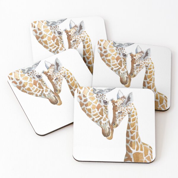 Item preview, Giraffe Mom and Baby designed and sold by Carol Lee Beckx.