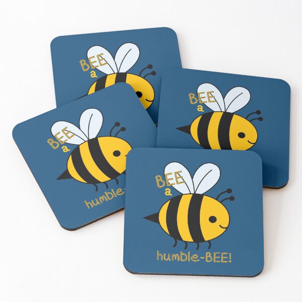 Item preview, BEE a Humble-BEE! (On Dk. Blue) designed and sold by PawsitiveMum.