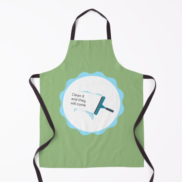 Item preview, Clean It And They Will Come Window Washing Squeegee Fun designed and sold by SavvyCleaner.