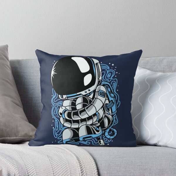Item preview, Cartoon Astronaut in Fetal Position designed and sold by SLAG-Creative.