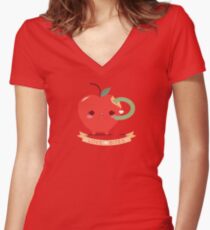 Love Bites Women's Fitted V-Neck T-Shirt