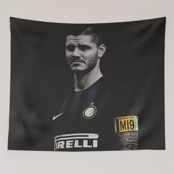 Item preview, Art Mauro Icardi Wallpaper designed and sold by tonnyoblong.