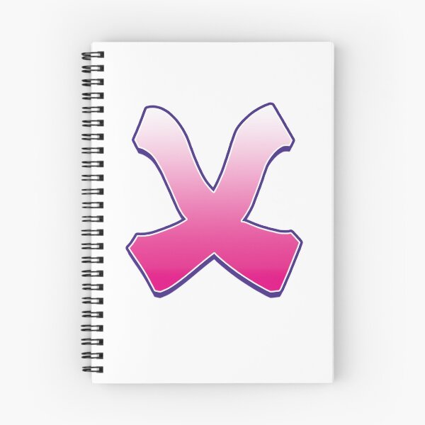 Item preview, Letter X Pink designed and sold by Dmitri Art.