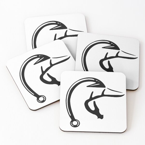 Item preview, Fish Hook and Antler Duck designed and sold by JadeGDesign.