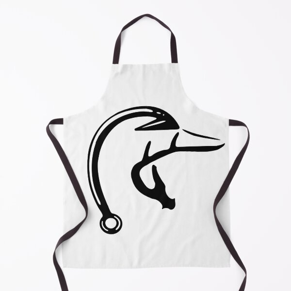Item preview, Fish Hook and Antler Duck designed and sold by JadeGDesign.