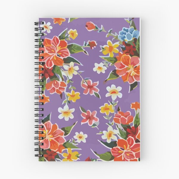 Item preview, Red flowers lilac mexican oilcloth designed and sold by T-Mex.