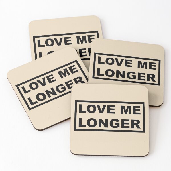 Item preview, Love Me Longer (Black) designed and sold by Graograman.