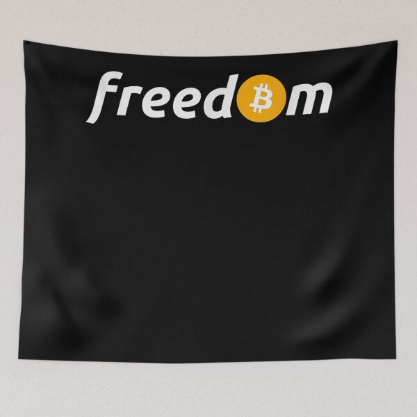 Item preview, Funny Cryptocurrency shirts | Bitcoin Freedom designed and sold by ETIndustries.