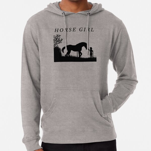 Horse girl hoodie sales