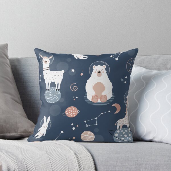 Item preview, Cute pattern with space animals designed and sold by della95.