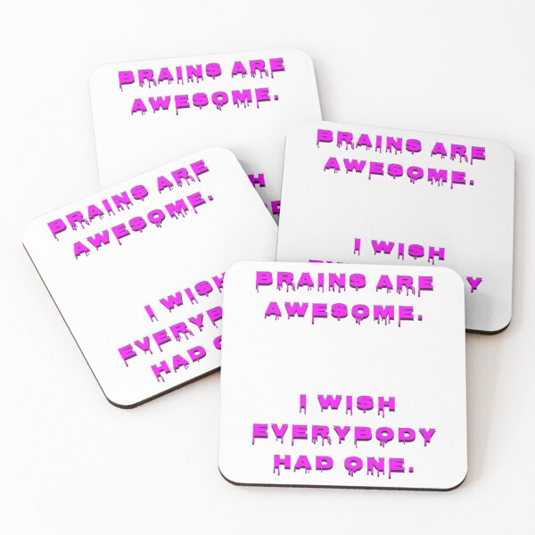 Item preview, Brains are awesome  designed and sold by Creativeart1974.